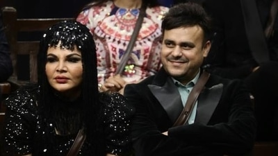 Rakhi Sawant and Ritesh Singh on Bigg Boss 15. Rakhi Sawant and Ritesh Singh on Bigg Boss 15.