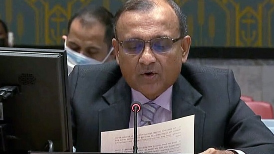 Permanent representative and Ambassador of India to United Nations TS Tirumurti.&nbsp;(ANI file photo)