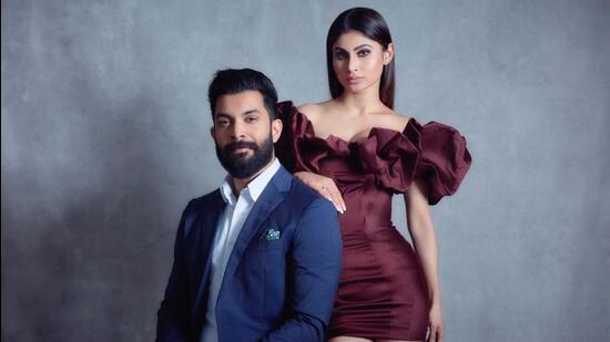 Suraj Nambiar and Mouni Roy