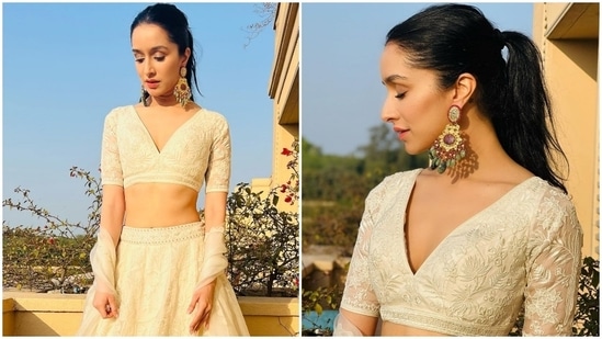 Shraddha keeps her glam picks simple and elegant.&nbsp;