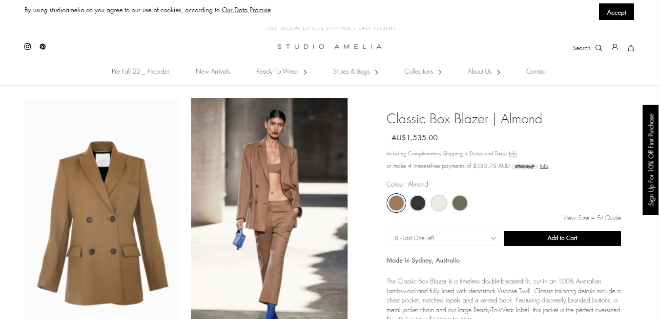 The Classic Box Blazer (studioamelia.co)