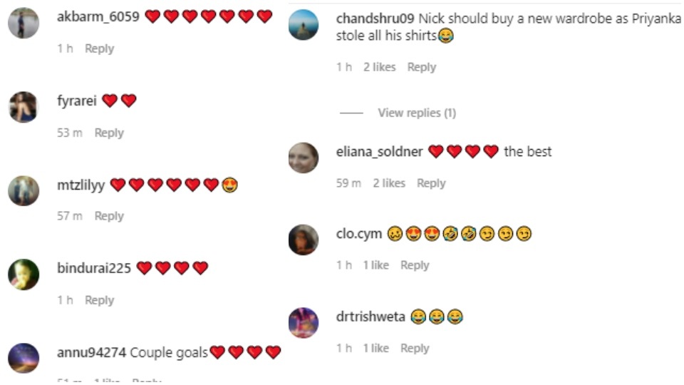 Priyanka and Nick's fans call them couple goals. Priyanka and Nick's fans call them couple goals. 