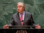 UN Secretary-General Antonio Guterres.