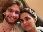 Aaliyah Kashyap poses with boyfriend Shane Gregoire.