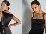 Deepika Padukone raises temperature at Farhan Akhtar and Shibani Dandekar's post-wedding bash in  <span class='webrupee'>₹</span>2 lakh lace-up dress