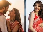 Pregnant Kajal Aggarwal in red silk saree is the most beautiful mom-to-be with Gautam Kitchlu: See pics here Pregnant Kajal Aggarwal in red silk saree is the most beautiful mom-to-be with Gautam Kitchlu: See pics here