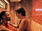Love Hostel movie review: Vikrant Massey and Sanya Malhotra in a still from the film. Love Hostel movie review: Vikrant Massey and Sanya Malhotra in a still from the film.
