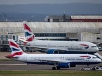Russia has banned aircrafts “owned, leased or operated by an organisation” linked to or registered in Great Britian, from its airspace. (Photographer: Chris J. Ratcliffe/Bloomberg)