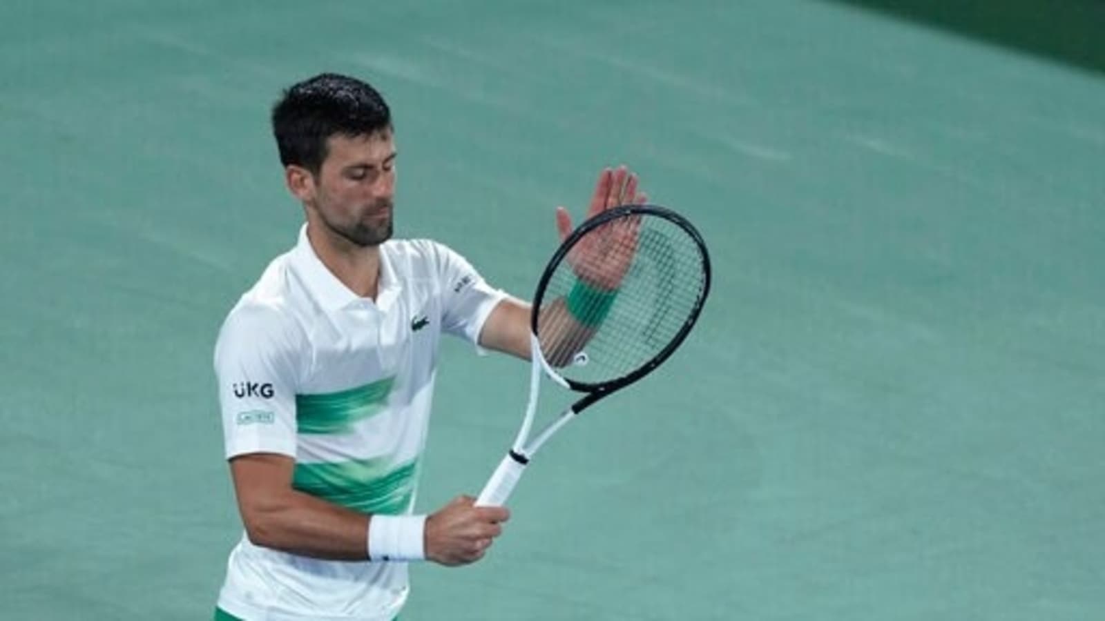 Novak Djokovic wins first match of 2022 at Dubai Tennis Championships