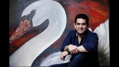 Bollywood director Omung Kumar has designed the stage for a play on BR Ambedkar, organised by the Delhi government. Bollywood director Omung Kumar has designed the stage for a play on BR Ambedkar, organised by the Delhi government.