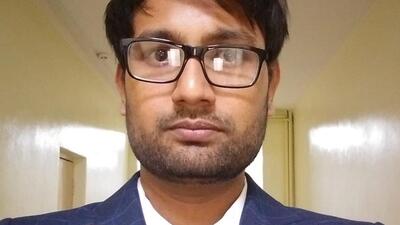 Amritanshu Kumar is a third-year medical student in Ukraine. He hails from Bihar’s Buxar district. (Supplied photo)