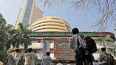 India’s benchmark indices Sensex and Nifty tumbled, ending 4.72% and 4.78% lower respectively, one of the sharpest daily declines in nearly two years. India’s benchmark indices Sensex and Nifty tumbled, ending 4.72% and 4.78% lower respectively, one of the sharpest daily declines in nearly two years.