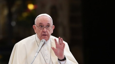 Critics accused Pope Francis. (REUTERS)