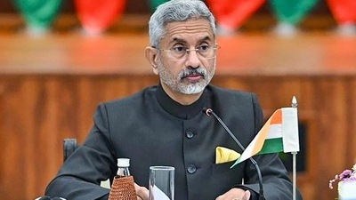 S Jaishankar held talks with his Ukrainian counterpart over the current situation in the war-hit country (PTI file)