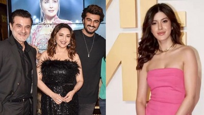Bollywood celebrities attend The Fame Game screening.