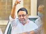 On Friday morning, Malik complained of stomach ache and was taken to the hospital around 11.30 am, an official from the JJ Hospital told news agency PTI.(Satish Bate/HT PHOTO) On Friday morning, Malik complained of stomach ache and was taken to the hospital around 11.30 am, an official from the JJ Hospital told news agency PTI.(Satish Bate/HT PHOTO)