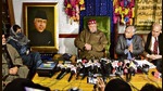 Farooq Abdullah (C), MY Tarigami (R) Mehbooba Mufti (L) and other members of the People's Alliance for Gupkar Declaration (PAGD) address a press conference in Srinagar on Saturday. They said the basic structure and the constitution of the Jammu and Kashmir Delimitation Commission are unacceptable to the alliance. (Waseem Andrabi/HT) Farooq Abdullah (C), MY Tarigami (R) Mehbooba Mufti (L) and other members of the People's Alliance for Gupkar Declaration (PAGD) address a press conference in Srinagar on Saturday. They said the basic structure and the constitution of the Jammu and Kashmir Delimitation Commission are unacceptable to the alliance. (Waseem Andrabi/HT)