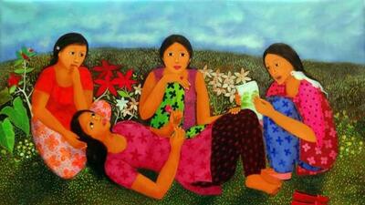 Celebrating sisterhood in a painting by Anjum Khan. The city, Chandigarh,which was created to replace the lost Lahore as the capital of India’s Punjab, indeed became the symbol of modernity offering equal opportunities to its girls and boys. (Representative Image/HT File) Celebrating sisterhood in a painting by Anjum Khan. The city, Chandigarh,which was created to replace the lost Lahore as the capital of India’s Punjab, indeed became the symbol of modernity offering equal opportunities to its girls and boys. (Representative Image/HT File)