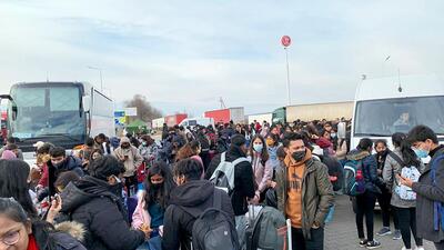 Out of the 23 Rajasthan students returning from Ukraine, 9 will land at Delhi and 14 at Mumbai airport. (ANI) Out of the 23 Rajasthan students returning from Ukraine, 9 will land at Delhi and 14 at Mumbai airport. (ANI)
