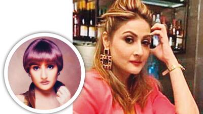 Urvashi Dholakia at 22 (top) and at 42 (above) Urvashi Dholakia at 22 (top) and at 42 (above)