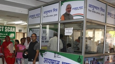 Ayushman Bharat Digital Mission was launched in September year. (HT PHOTO) Ayushman Bharat Digital Mission was launched in September year. (HT PHOTO)