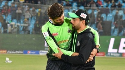 Shaheen Shah Afridi &amp; Rashid Khan (Twitter/rashidkhan_19)