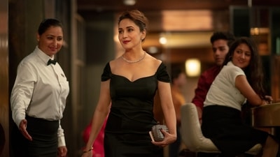 Madhuri Dixit in a still from The Fame Game. Madhuri Dixit in a still from The Fame Game.