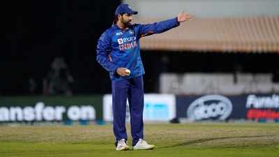 India's captain Rohit Sharma (AP) India's captain Rohit Sharma (AP)