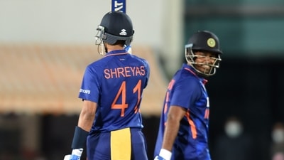 India's Shreyas Iyer and Sanju Samson (PTI) India's Shreyas Iyer and Sanju Samson (PTI)