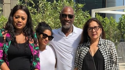 Masaba Gupta is the daughter of Neena Gupta and Vivian Richards.