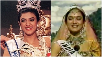 Sushmita Sen during the Miss Universe 1994 pageant. Sushmita Sen during the Miss Universe 1994 pageant.
