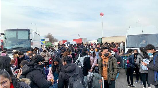 Out of the 23 Rajasthan students returning from Ukraine, 9 will land at Delhi and 14 at Mumbai airport. (ANI)