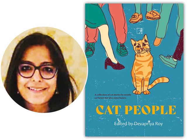 Devapriya Roy and her book Cat People Devapriya Roy and her book Cat People