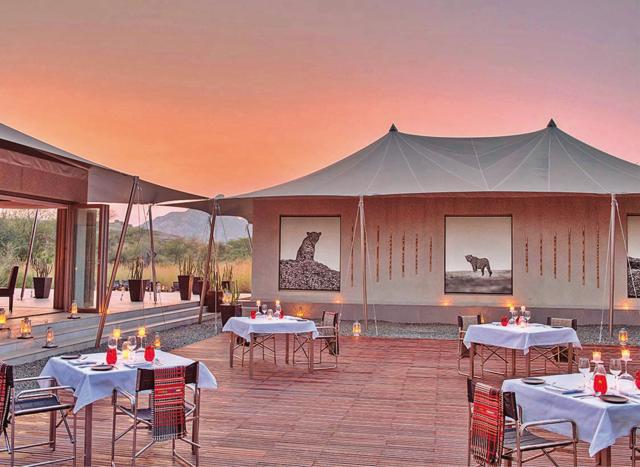 The sleek, art-deco look to the tents with every luxury imaginable can win over those who aren’t camping fans The sleek, art-deco look to the tents with every luxury imaginable can win over those who aren’t camping fans