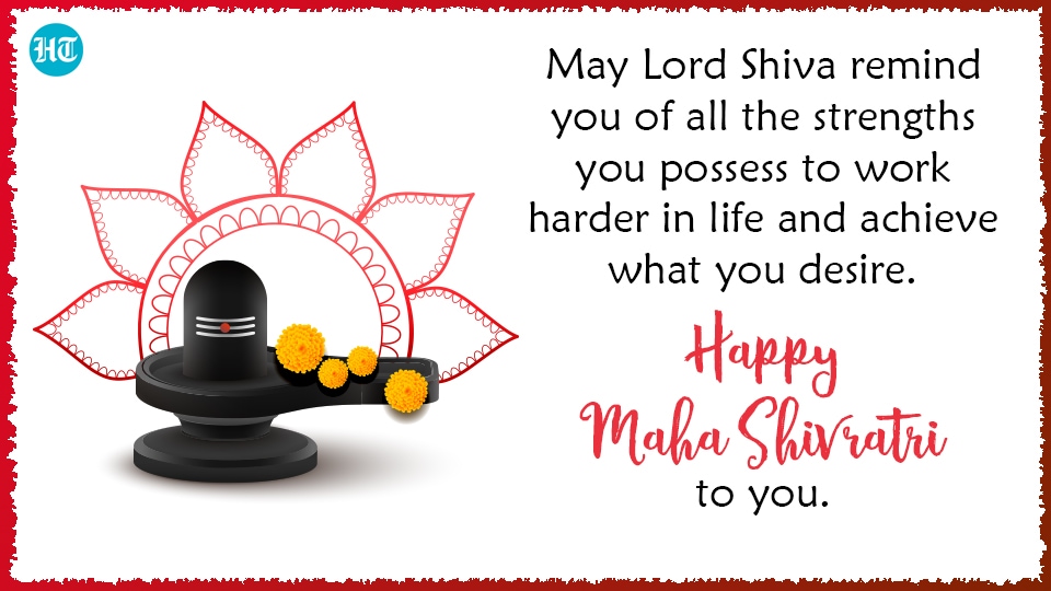 May Lord Shiva remind you of all the strengths you possess to work harder in life and achieve what you desire. Happy Maha Shivratri to you.