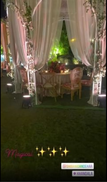 Shibani Dandekar and Farhan Akhtar wedding venue.