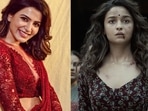 Samantha Ruth Prabhu has praised Alia Bhatt's performance in Gangubai Kathiawadi. Samantha Ruth Prabhu has praised Alia Bhatt's performance in Gangubai Kathiawadi. 