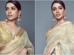 Samantha Ruth Prabhu in <span class='webrupee'>₹</span>1 lakh hand-painted saree lays wedding fashion cues, brides-to-be take notes: All pics