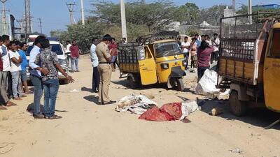 According to police, the incident happened at around 9 am, when Sushelamma was segregating the trash in the garbage bin to collect plastic waste. (HT Photo)