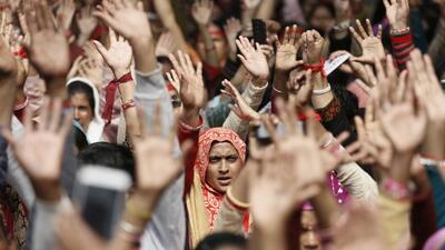 On Thursday, the government announced that it has decided to pay ₹12,720 per month to anganwadi workers and ₹6,810 per month to anganwadi helpers . (Representative image/HT Archive) On Thursday, the government announced that it has decided to pay ₹12,720 per month to anganwadi workers and ₹6,810 per month to anganwadi helpers . (Representative image/HT Archive)