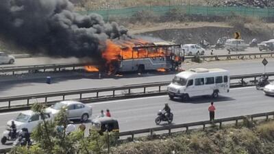 The passengers and the bus were from Vashi where they were headed when the air conditioner (AC) in the bus suffered a short circuit and the bus started filling with smoke. (HT PHOTO)