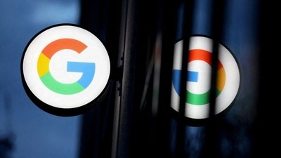 Google LLC logo at Google Store Chelsea in Manhattan, New York City. (REUTERS)