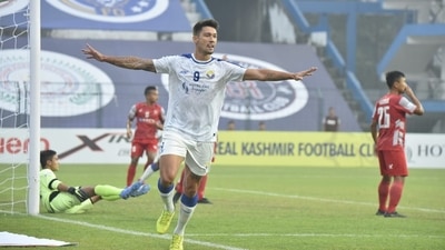 Football, food, culture: Real Kashmir's Brazilian forward Tiago Adan (in white) on life in India and playing in I-League (AIFF) Football, food, culture: Real Kashmir's Brazilian forward Tiago Adan (in white) on life in India and playing in I-League (AIFF)