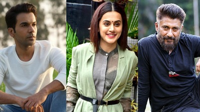 Vivek Agnihoti says Taapsee Pannu and Rajkummar Rao's films are not “independent.”