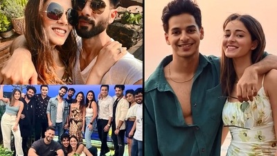 Shahid Kapoor has shared several pictures from his birthday bash. Shahid Kapoor has shared several pictures from his birthday bash. 