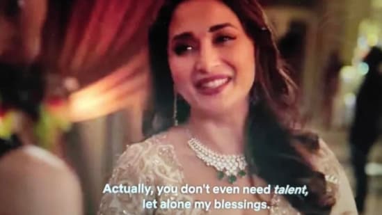 Madhuri Dixit in The Fame Game.&nbsp;