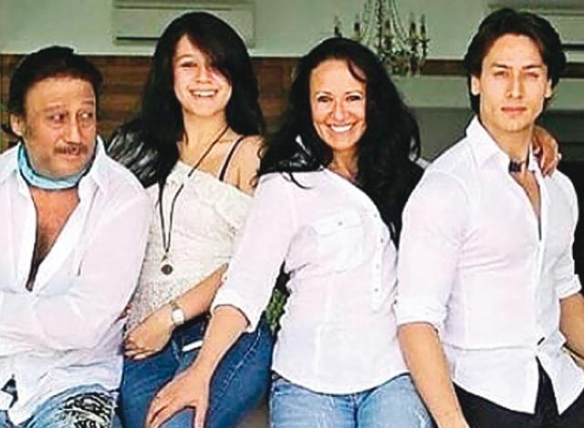 (From left) Jackie, Krishna, Ayesha and Tiger Shroff (From left) Jackie, Krishna, Ayesha and Tiger Shroff