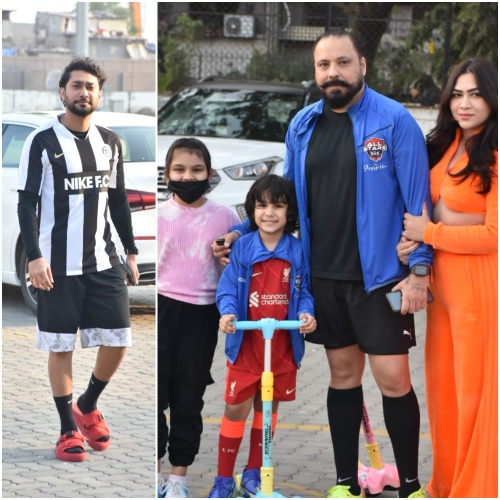 Zaid Darbar and Bunty Walia with family.&nbsp;