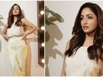 Yami Gautam, who is being praised for her strong performance in the film A Thursday, recently dropped some stylish pictures of herself in a simple yet stylish strappy top and high rise straight cut pants.(Instagram/@yamigautam)