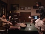 Pawan Kalyan and Rana Daggubati in Bheemla Nayak.